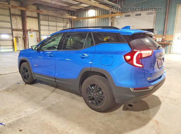 3GKALYEG5RL202868 2024 GMC TERRAIN Синий Задняя левая четверть
