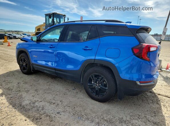 3GKALYEG8RL272140 2024 GMC TERRAIN Blue Задня ліва чверть