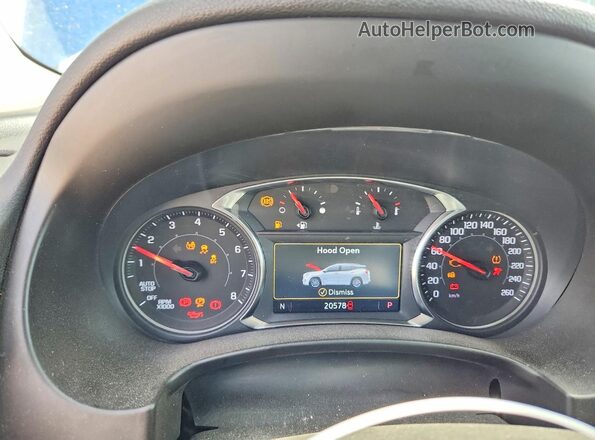 3GKALYEG8RL272140 2024 GMC TERRAIN Blue Вид щитка приладів