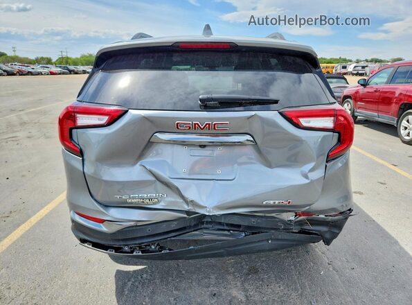 3GKALYEG9RL254939 2024 GMC TERRAIN Gray Вид ззаду