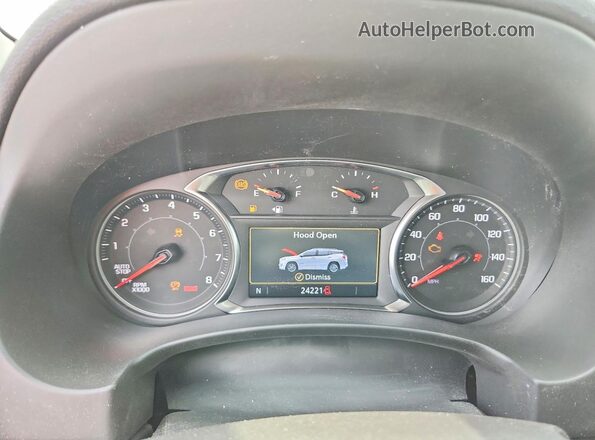 3GKALYEG9RL254939 2024 GMC TERRAIN Gray Вид щитка приладів