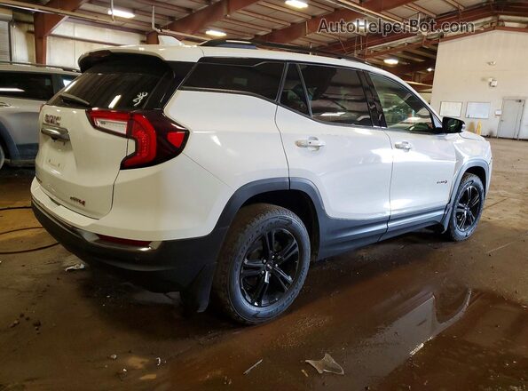 3GKALYEV2NL294045 2022 GMC TERRAIN Белый Задняя правая четверть
