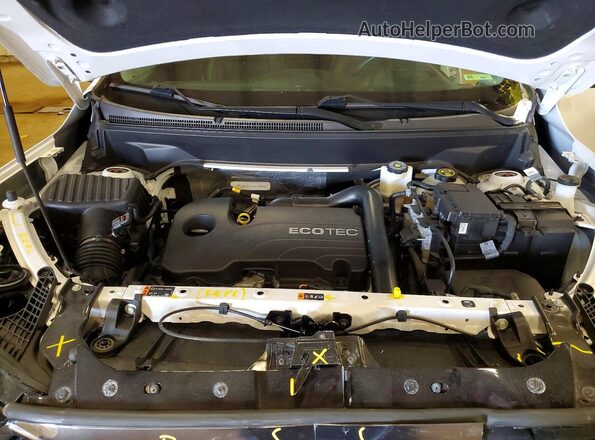 3GKALYEV2NL294045 2022 GMC TERRAIN Белый Вид подкапотного пространства