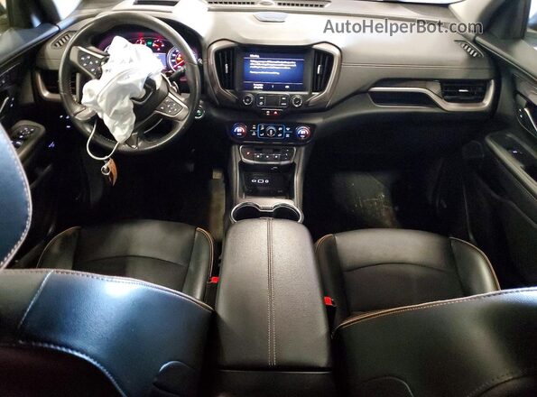 3GKALYEV2NL294045 2022 GMC TERRAIN Белый Вид панели приборов