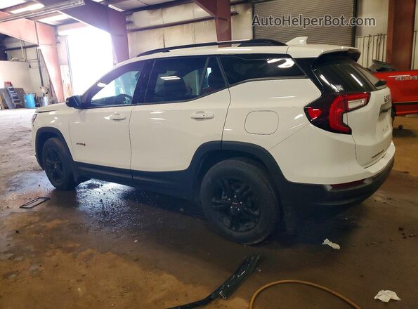 3GKALYEV2NL294045 2022 GMC TERRAIN Белый Задняя левая четверть