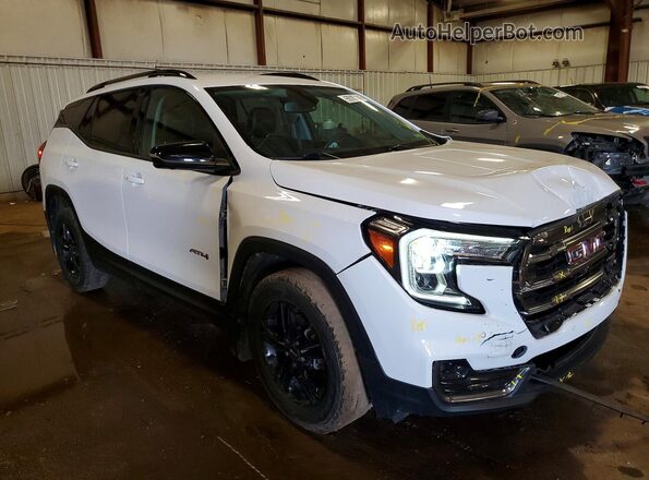 3GKALYEV2NL294045 2022 GMC TERRAIN Белый Передняя правая четверть
