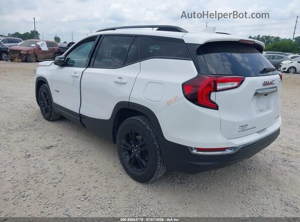 3GKALYEV3NL274628 2022 GMC TERRAIN White Trasero izquierdo
