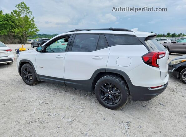 3GKALYEV3NL310494 2022 GMC TERRAIN White Задня ліва чверть