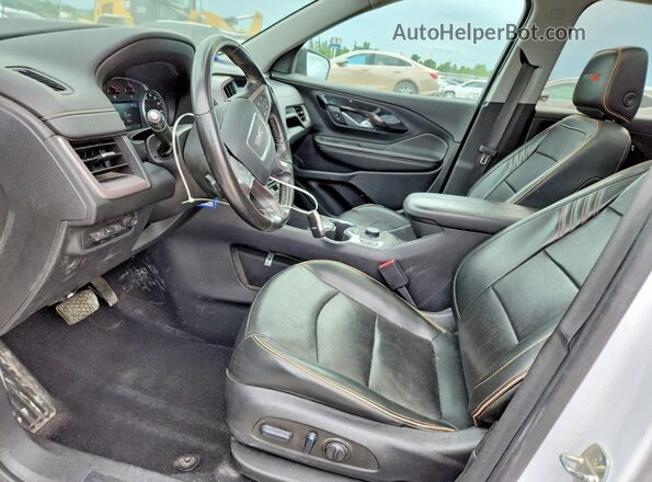 3GKALYEV3NL310494 2022 GMC TERRAIN White Вид салону спереду
