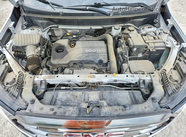 3GKALYEV3NL310494 2022 GMC TERRAIN White Вид підкапотного простору