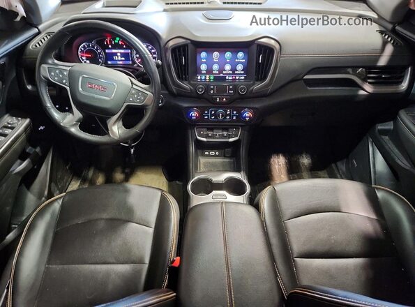 3GKALYEVXNL201479 2022 GMC TERRAIN Black Widok deski rozdzielczej