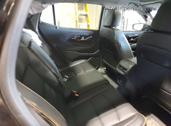3GKALYEVXNL201479 2022 GMC TERRAIN Black Widok wnętrza z tyłu