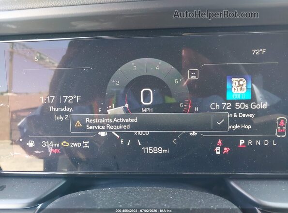 3GKALZEG1TL289066 2026 GMC TERRAIN Gray Vista de los asientos traseros