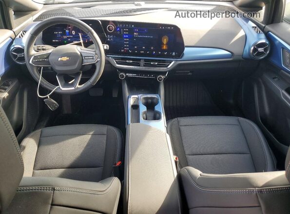 3GN7DLRP1SS152876 2025 CHEVROLET EQUINOX Charcoal Dashboard view