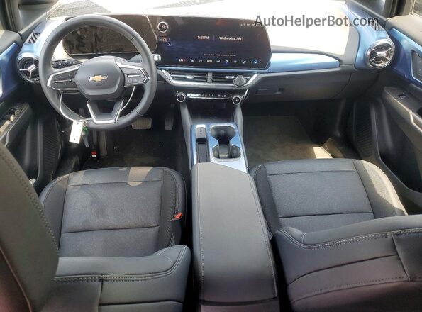 3GN7DLRP2SS141112 2025 CHEVROLET EQUINOX Black Առջևի վահանակի տեսք