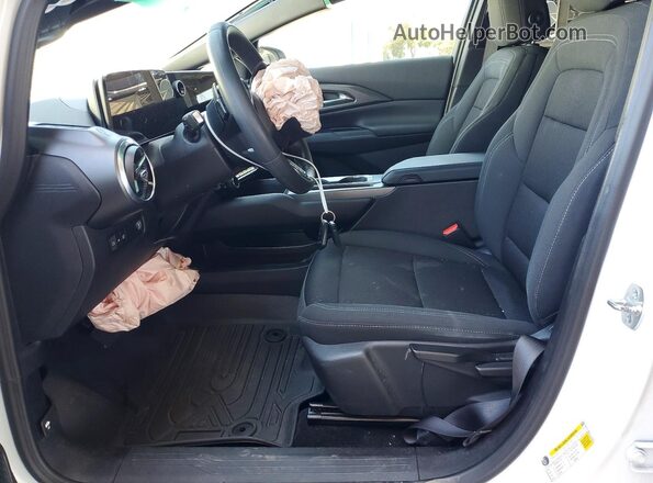 3GN7DLRP3SS161045 2025 CHEVROLET EQUINOX White წინა სალონის ხედი