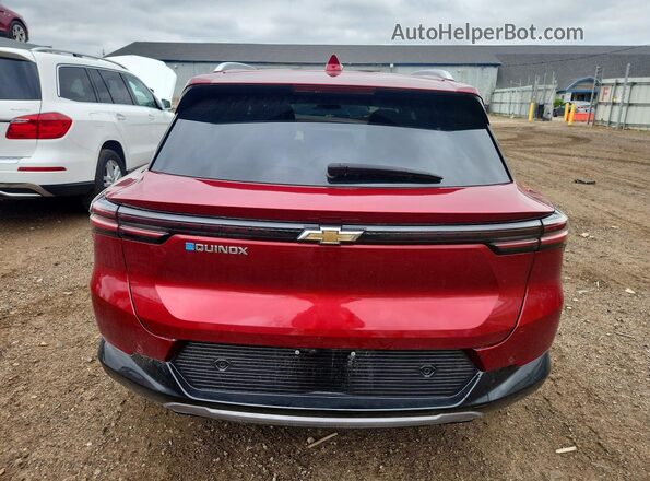 3GN7DLRP5RS292908 2024 CHEVROLET EQUINOX Red Vista trasera
