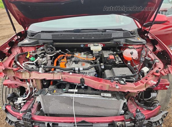 3GN7DLRP5RS292908 2024 CHEVROLET EQUINOX Red Vista del compartimento del motor