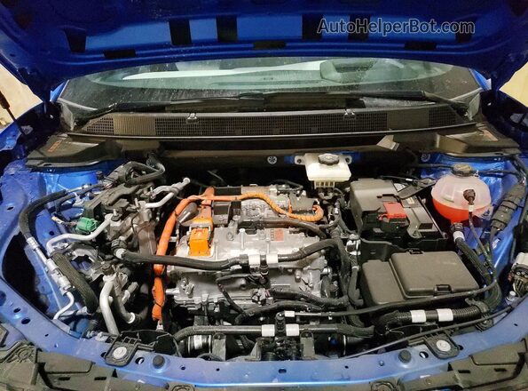 3GN7DLRP7SS116917 2025 CHEVROLET EQUINOX Blue Engine compartment view