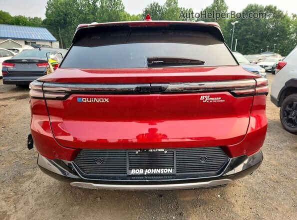3GN7DLRP8SS165754 2025 CHEVROLET EQUINOX Red უკანა ხედი