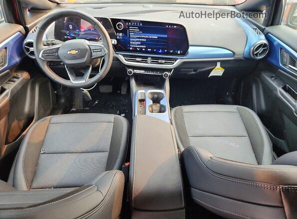 3GN7DLRP8SS165754 2025 CHEVROLET EQUINOX Red წინა პანელის ხედი