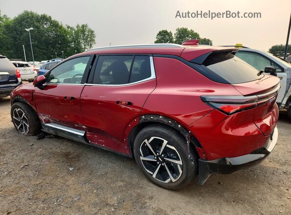 3GN7DLRP8SS165754 2025 CHEVROLET EQUINOX Red უკანა მარცხენა
