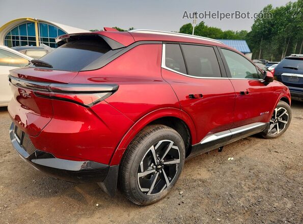 3GN7DLRP8SS165754 2025 CHEVROLET EQUINOX Red უკანა მარჯვენა