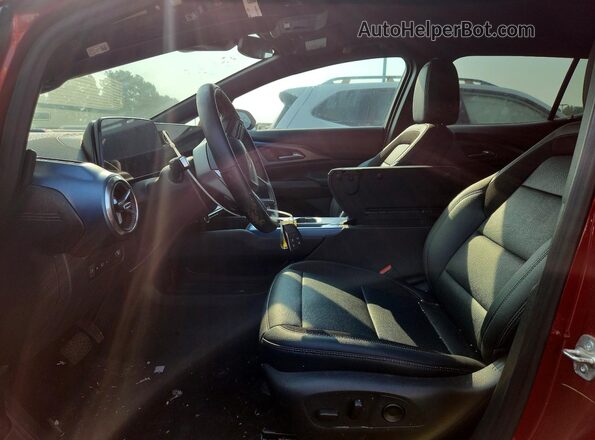 3GN7DLRP8SS165754 2025 CHEVROLET EQUINOX Red წინა სალონის ხედი