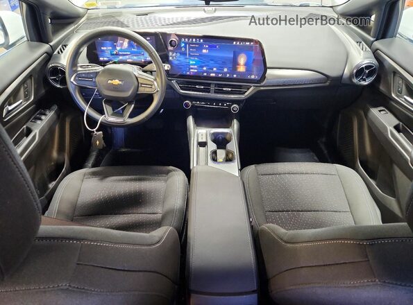 3GN7DLRP9SS166363 2025 CHEVROLET EQUINOX Белый Вид панели приборов