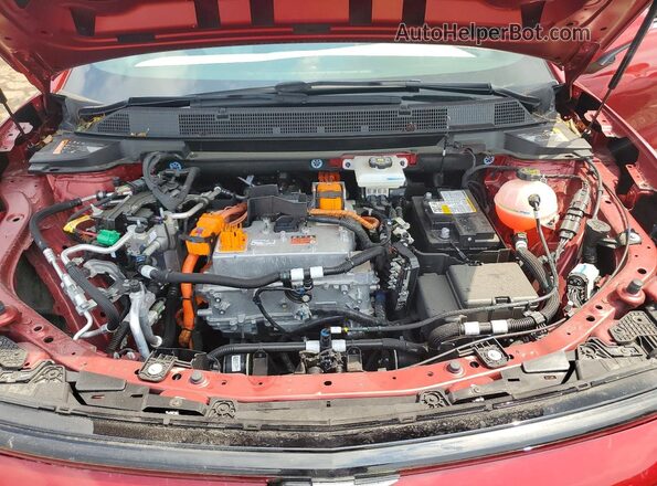 3GN7DLRR0SS156855 2025 CHEVROLET EQUINOX Red Vista del compartimento del motor