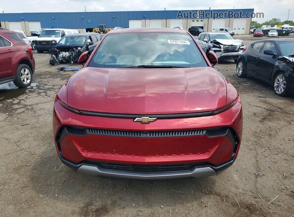3GN7DLRR0SS156855 2025 CHEVROLET EQUINOX Red Vista frontal
