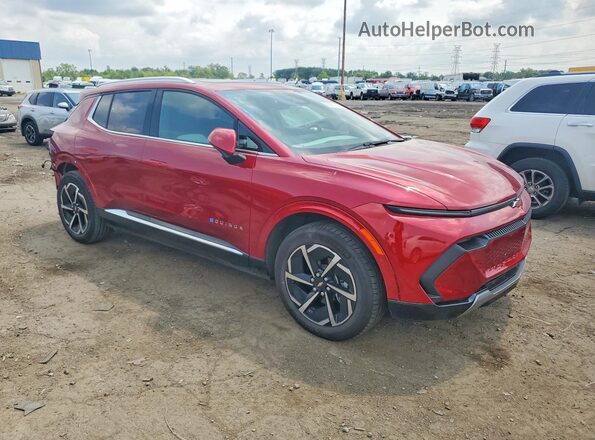 3GN7DLRR0SS156855 2025 CHEVROLET EQUINOX Red Delantero derecho