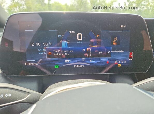 3GN7DMRP1SS199735 2025 CHEVROLET EQUINOX Blue Widok zestawu wskaźników