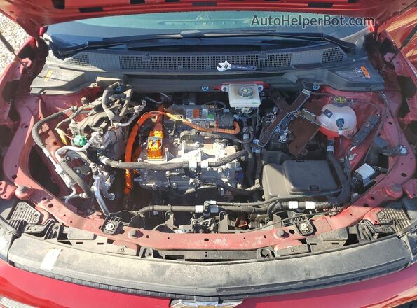 3GN7DMRP3SS193080 2025 CHEVROLET EQUINOX Red Vista del compartimento del motor