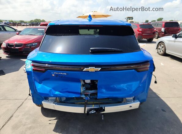 3GN7DMRP7TS129268 2026 CHEVROLET EQUINOX Blue Widok z tyłu