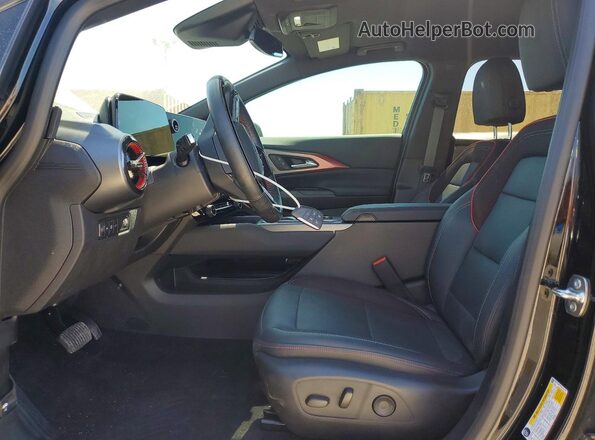 3GN7DNRP0RS221708 2024 CHEVROLET EQUINOX Black Widok wnętrza z przodu