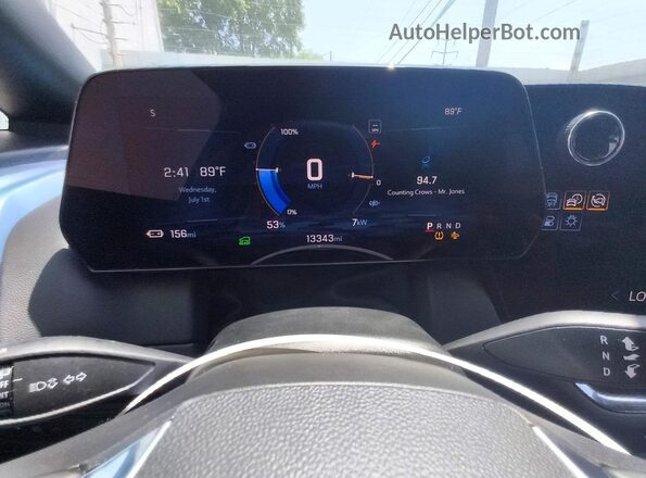 3GN7DNRP0SS256089 2025 CHEVROLET EQUINOX Black Instrument cluster view