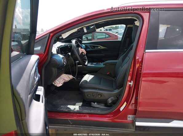 3GN7DNRP2SS245031 2025 CHEVROLET EQUINOX Красный Вид салона спереди