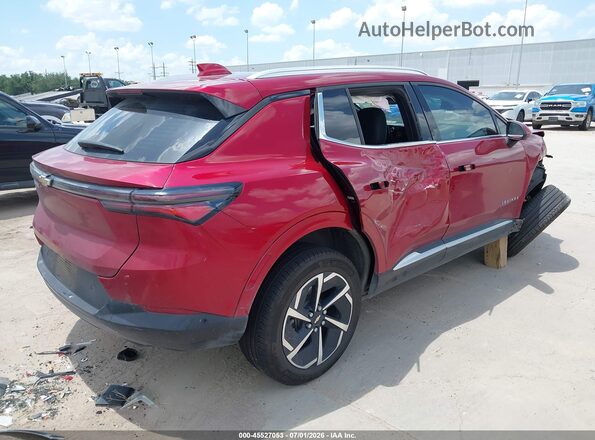 3GN7DNRP2SS245031 2025 CHEVROLET EQUINOX Красный Задняя правая четверть