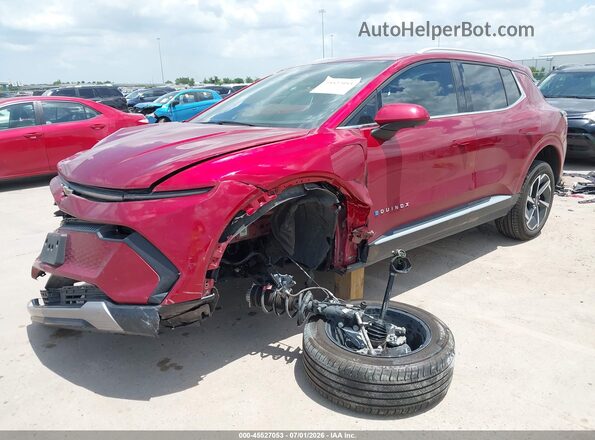 3GN7DNRP2SS245031 2025 CHEVROLET EQUINOX Красный Передняя левая четверть