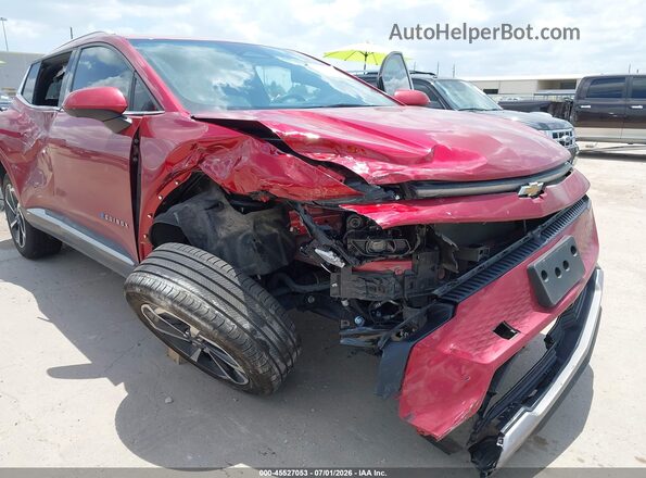 3GN7DNRP2SS245031 2025 CHEVROLET EQUINOX Красный Вид спереди