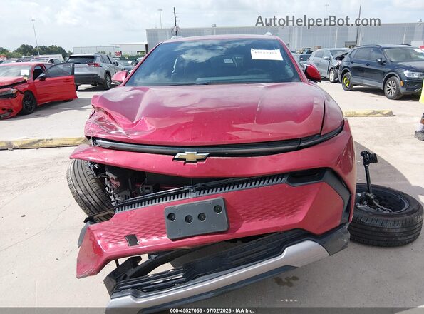 3GN7DNRP2SS245031 2025 CHEVROLET EQUINOX Красный Вид щитка приборов
