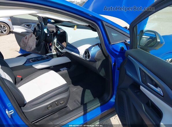 3GN7DNRP4SS200706 2025 CHEVROLET EQUINOX Blue Вид салону спереду