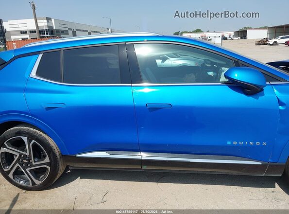 3GN7DNRP4SS200706 2025 CHEVROLET EQUINOX Blue Вид задньої частини салону