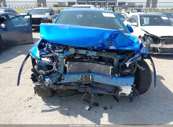 3GN7DNRP4SS200706 2025 CHEVROLET EQUINOX Blue Вид щитка приладів