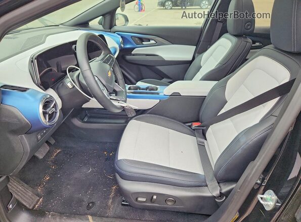3GN7DNRR3SS264592 2025 CHEVROLET EQUINOX Black Вид салону спереду