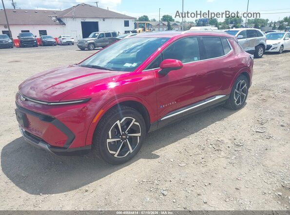3GN7DNRR7SS262487 2025 CHEVROLET EQUINOX Red Vista tres cuartos delantera izquierda