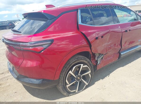 3GN7DNRR7SS262487 2025 CHEVROLET EQUINOX Red Vista frontal