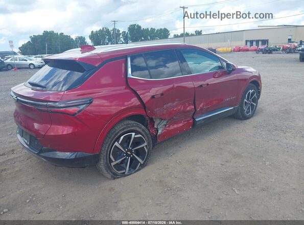 3GN7DNRR7SS262487 2025 CHEVROLET EQUINOX Red Trasero derecho