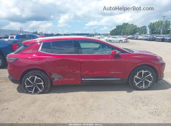 3GN7DNRR7SS262487 2025 CHEVROLET EQUINOX Red Vista interior trasera